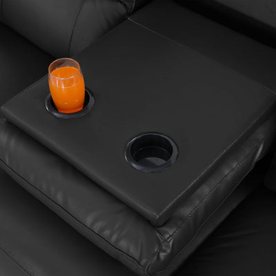 Harry Black Power Recliner Sofa