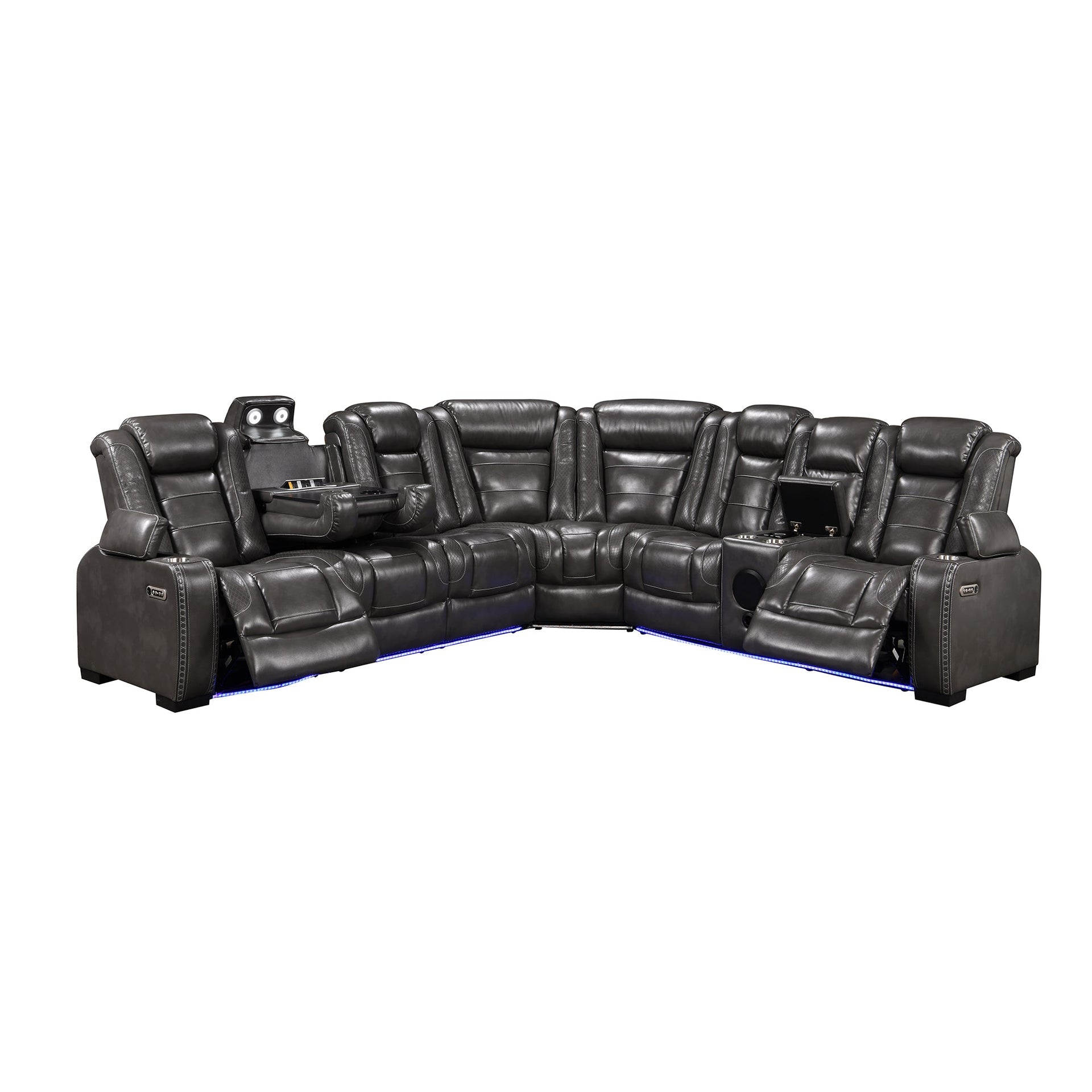 Power Recliner Sectional MC2856B