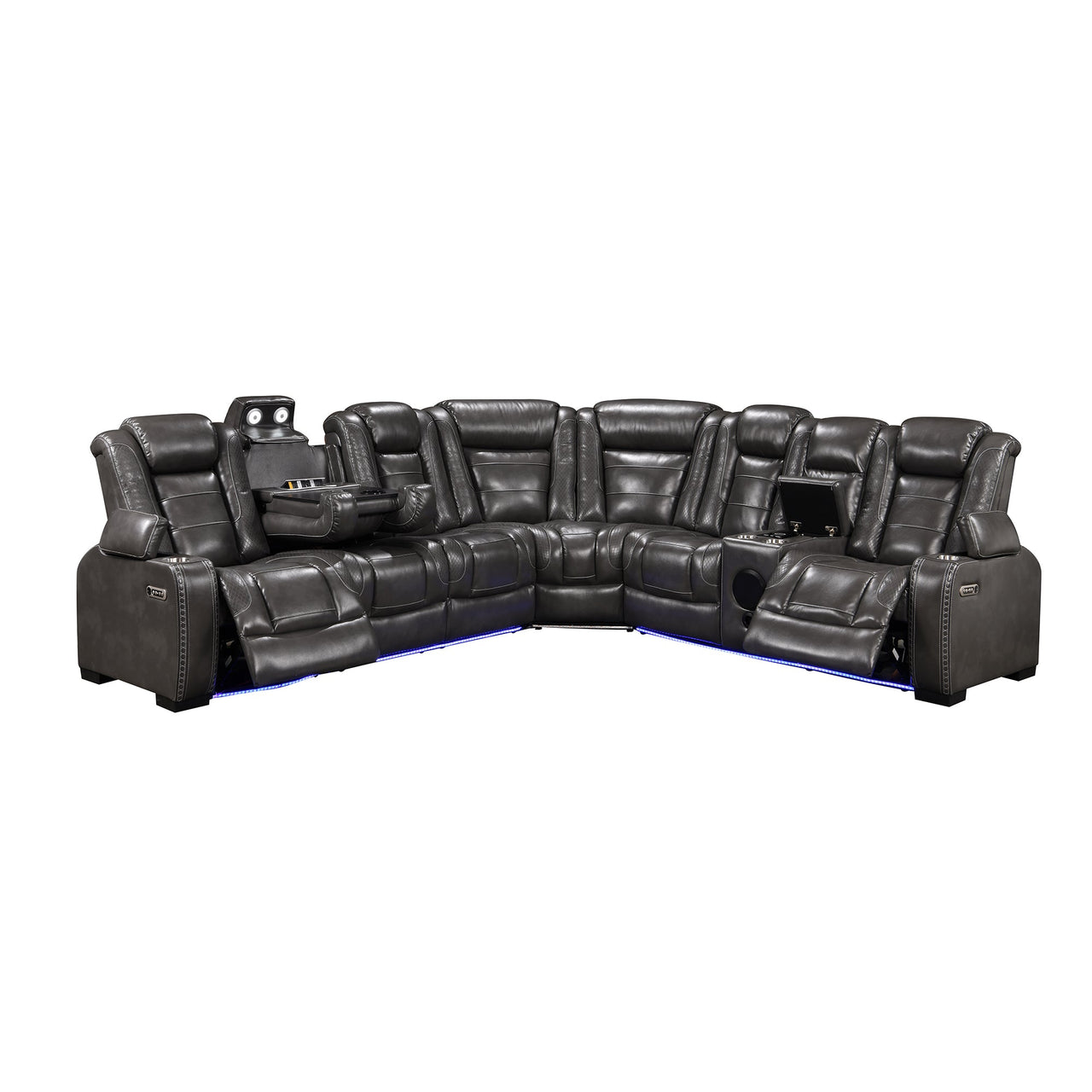 Power Recliner Sectional MC2856B