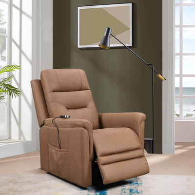 Tan Power Lift Chair