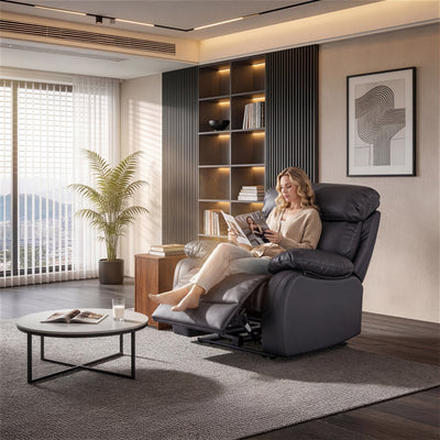 Harry Gray Power Recliner Chair