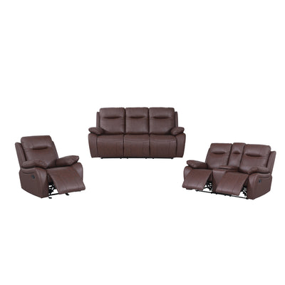 Evian Manual Recliner Sofa Set