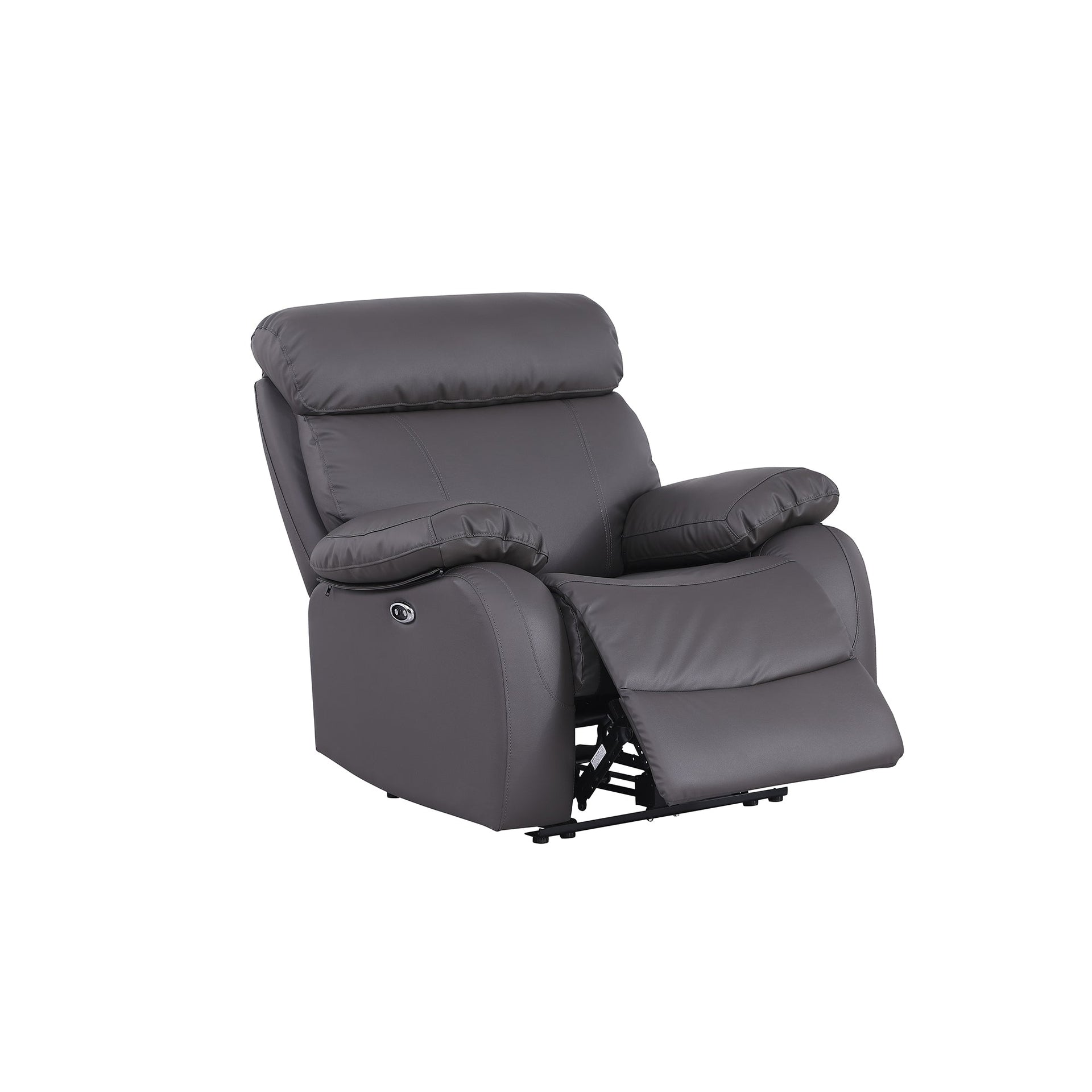 Harry Gray Power Recliner Chair