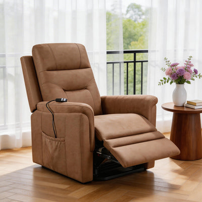 Tan Power Lift Chair