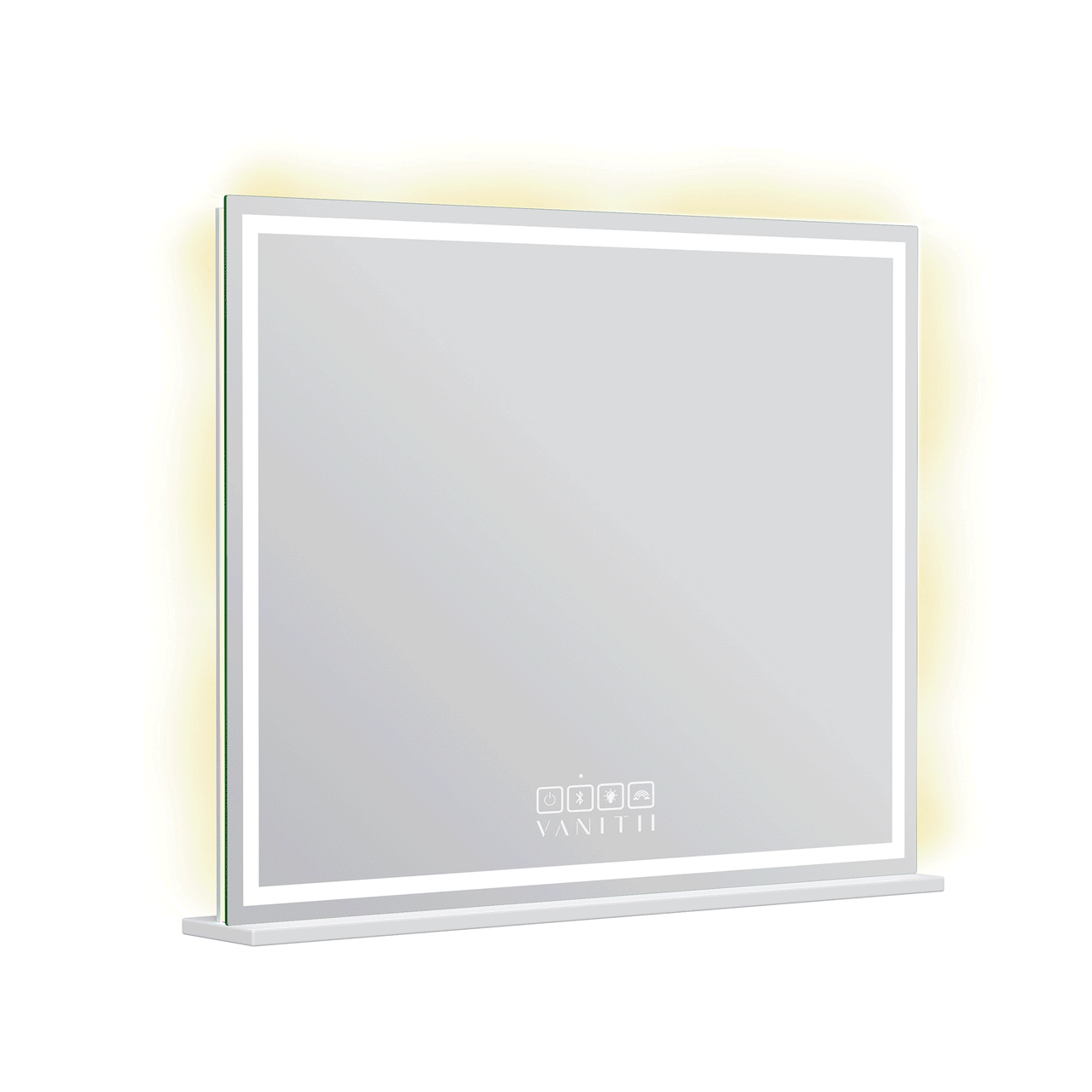 Luxury Hollywood Glow Vanity Mirror with RGB & Bluetooth Speaker