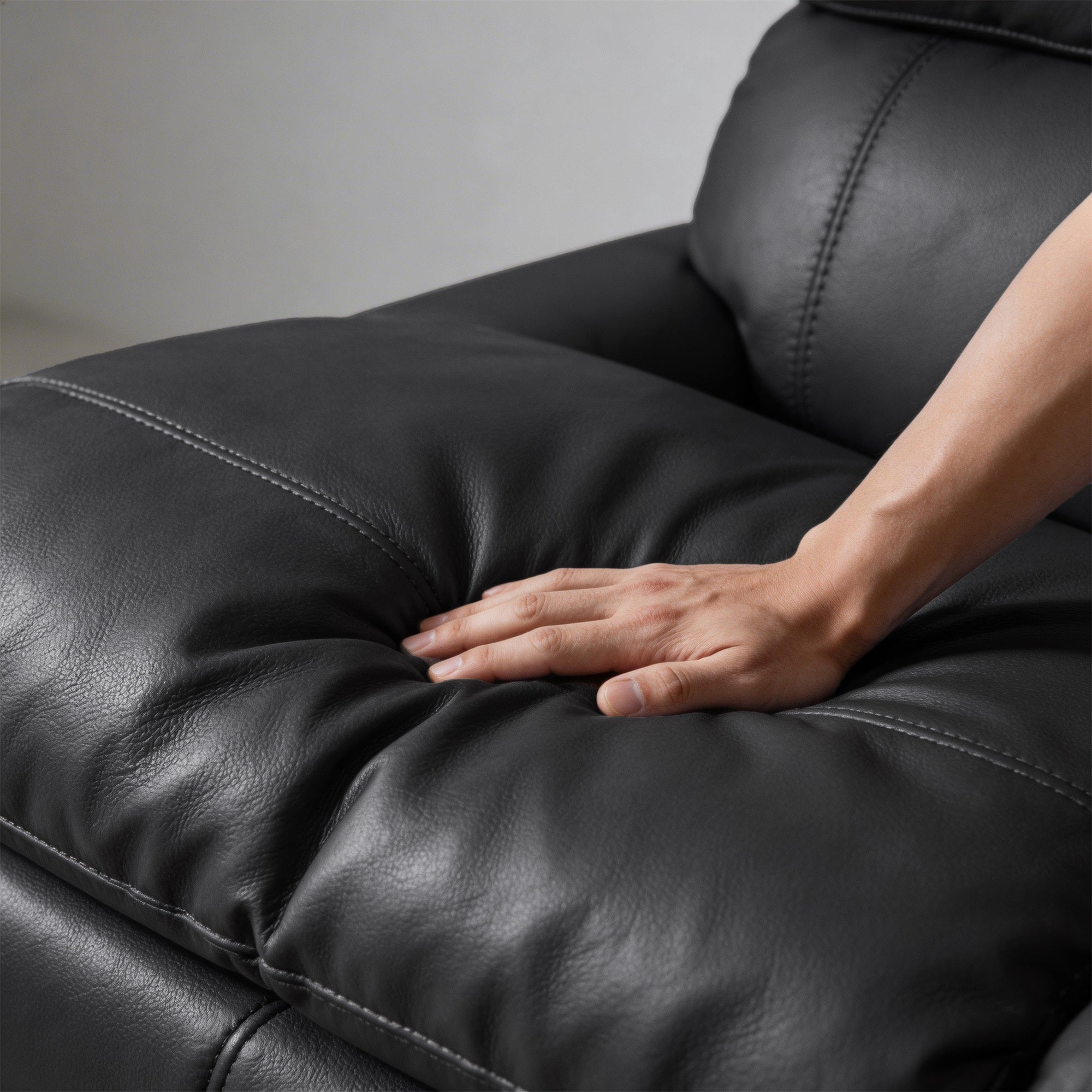 Harry Black Power Recliner Sofa