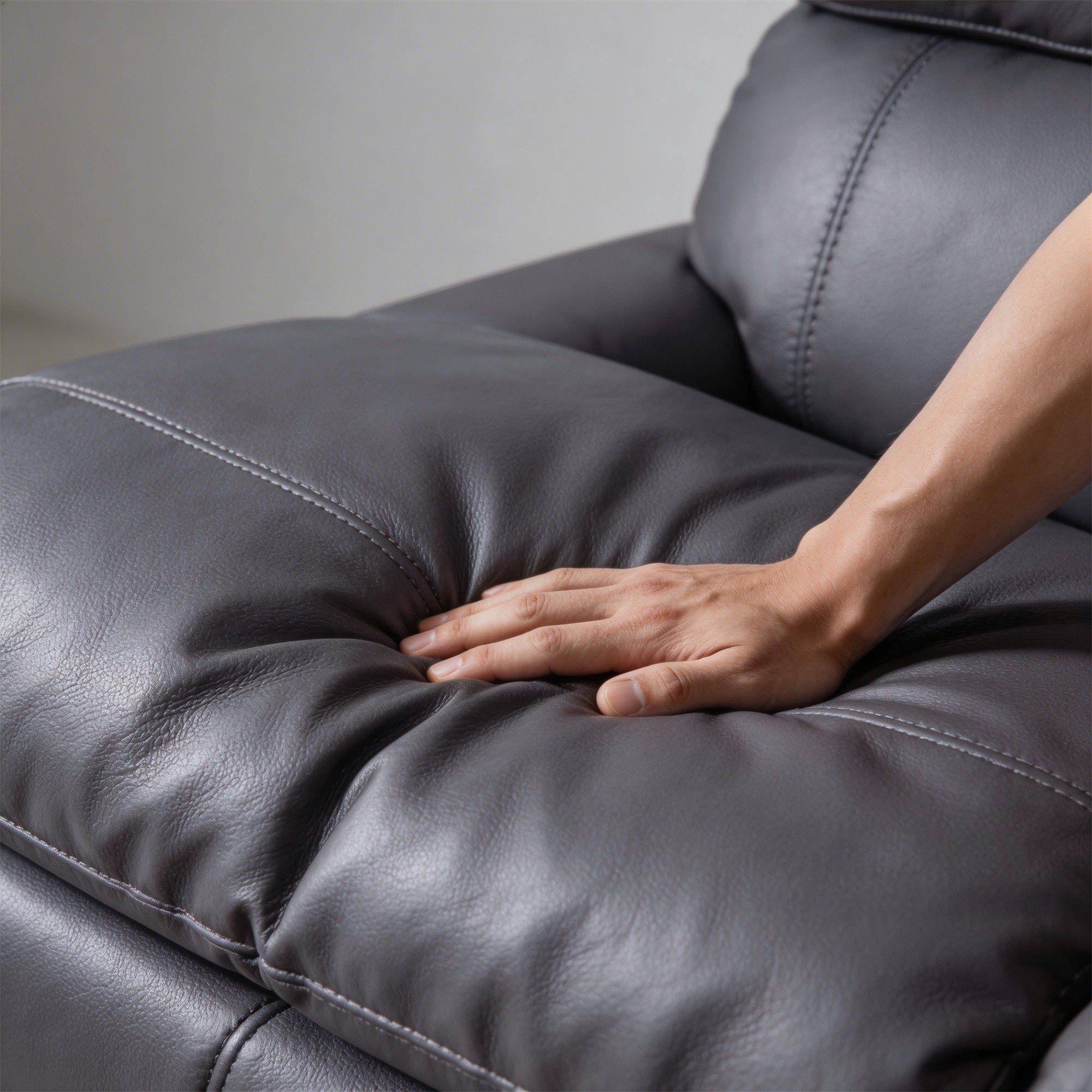 Harry Gray Power Recliner Chair